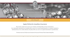 Desktop Screenshot of jewellery2insure.com